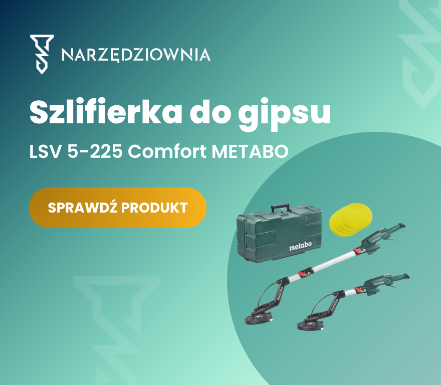 Szlifierka do gipsu 500W LSV 5-225 Comfort METABO